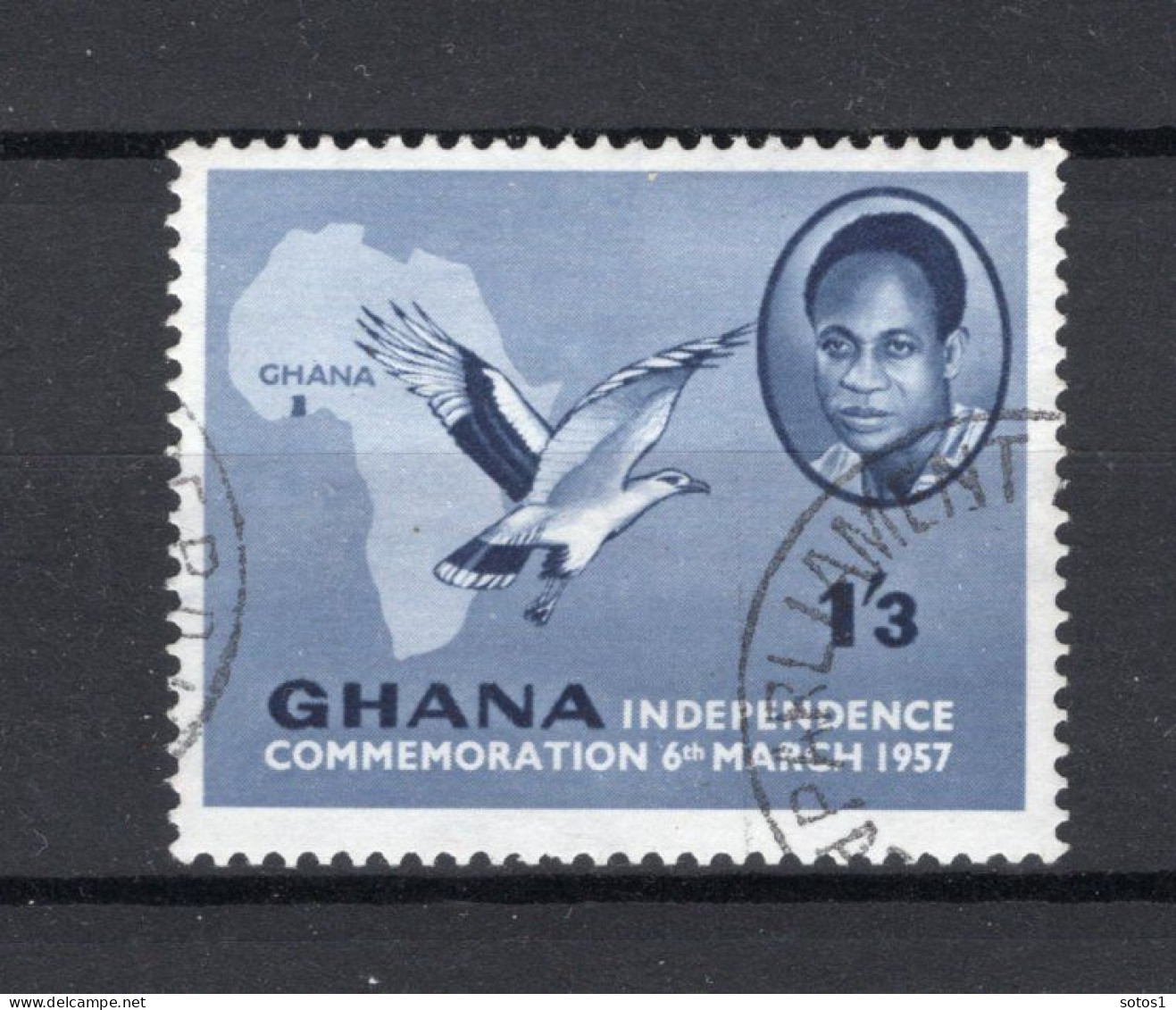 GHANA Yt. 13° Gestempeld 1957 - Ghana (1957-...)