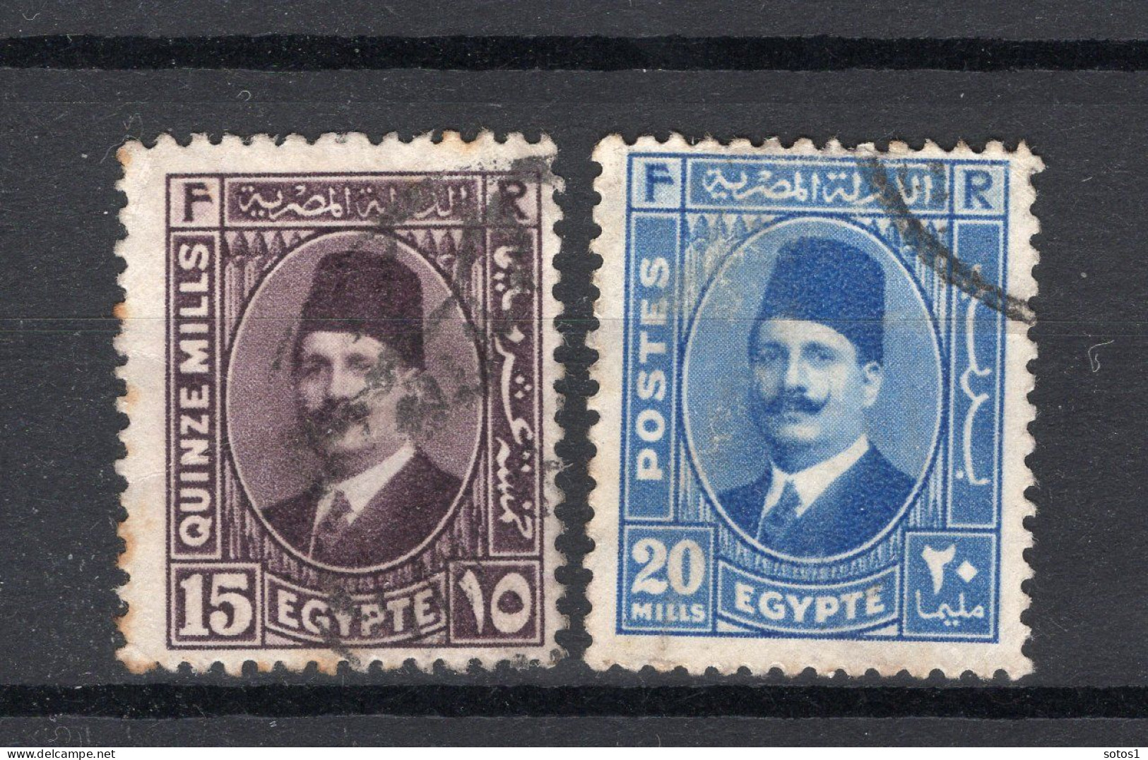 EGYPTE Yt. 170/171° Gestempeld 1934 - Oblitérés