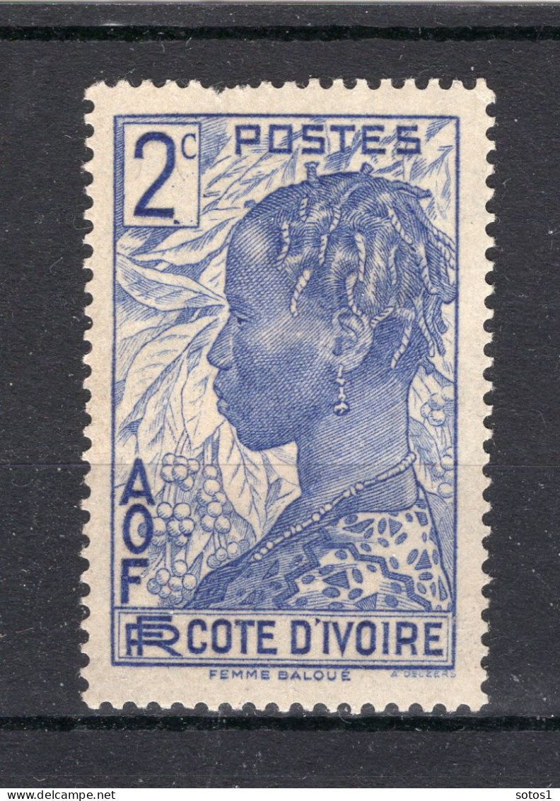 COTE D'IVOIRE Yt. 110 MH 1936-1938 - Neufs