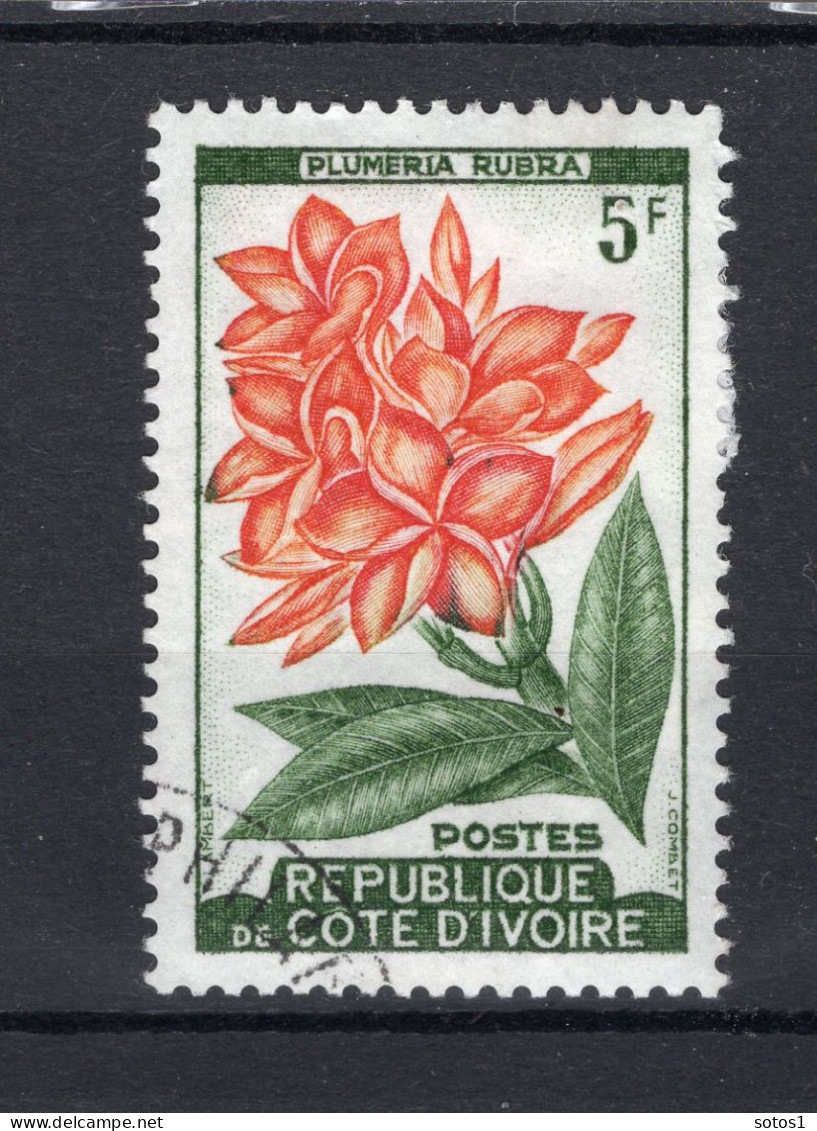 COTE D'IVOIRE Yt. 192A° Gestempeld 1961-1962 - Ivory Coast (1960-...)