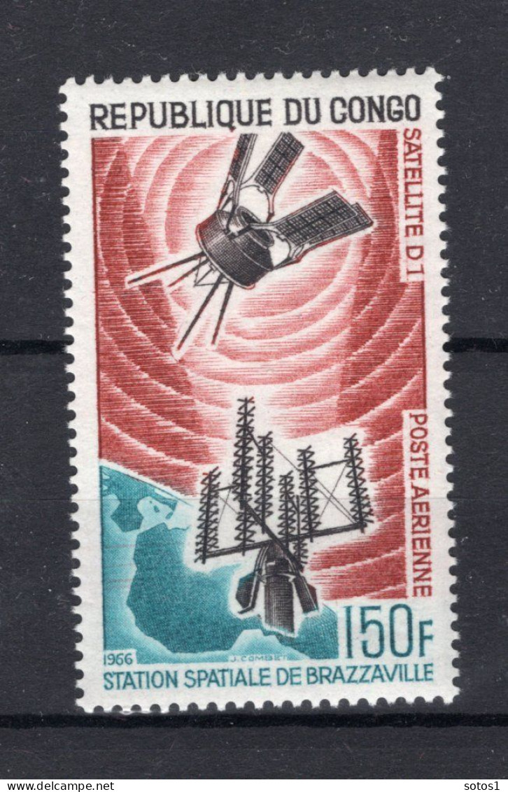 CONGO REPUBLIQUE (Brazzaville) Yt. PA39 MH Luchtpost 1966 - Mint/hinged