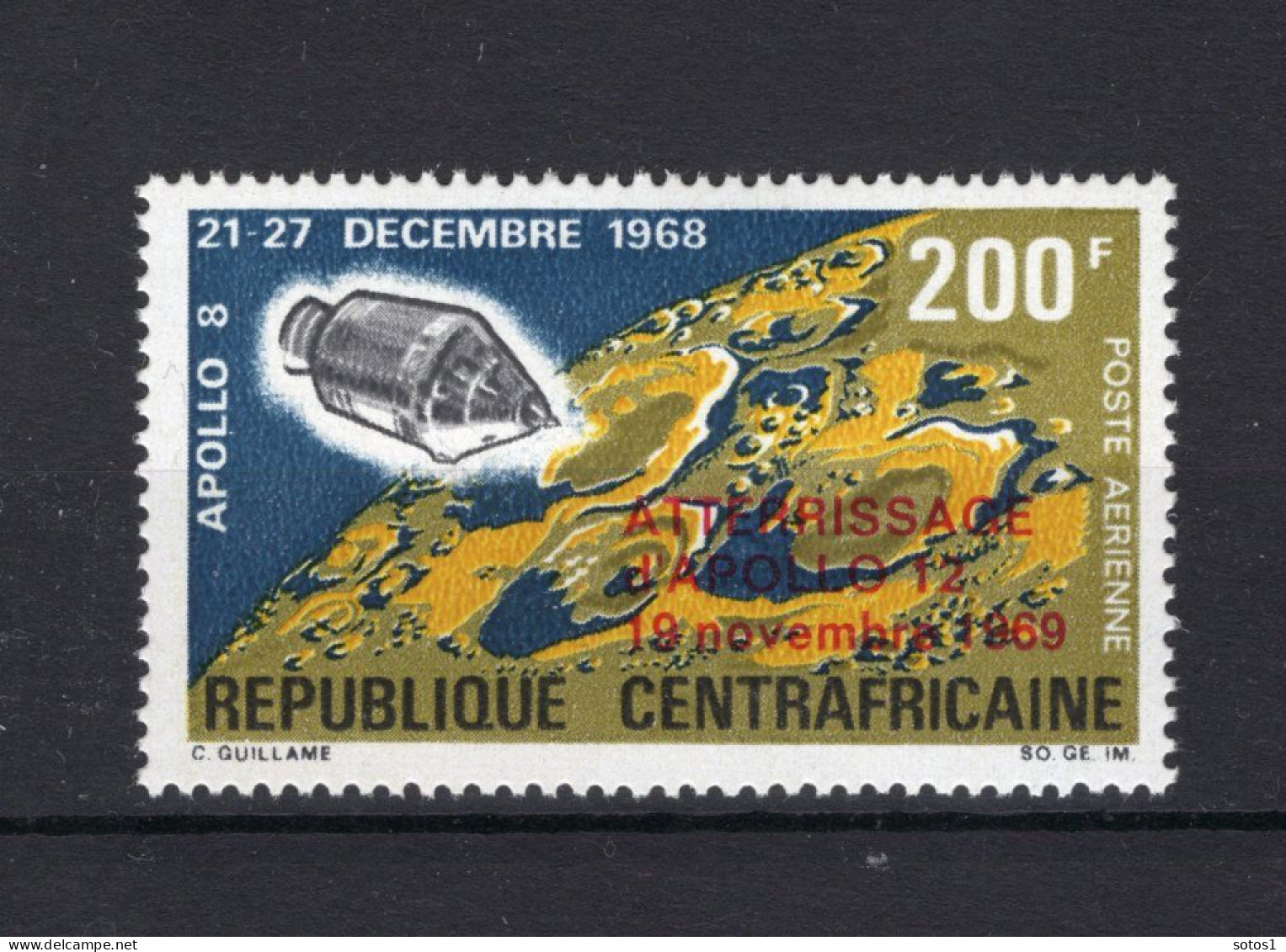 CENTRAFRICAINE Yt. PA83 MH Luchtpost 1970 - Repubblica Centroafricana