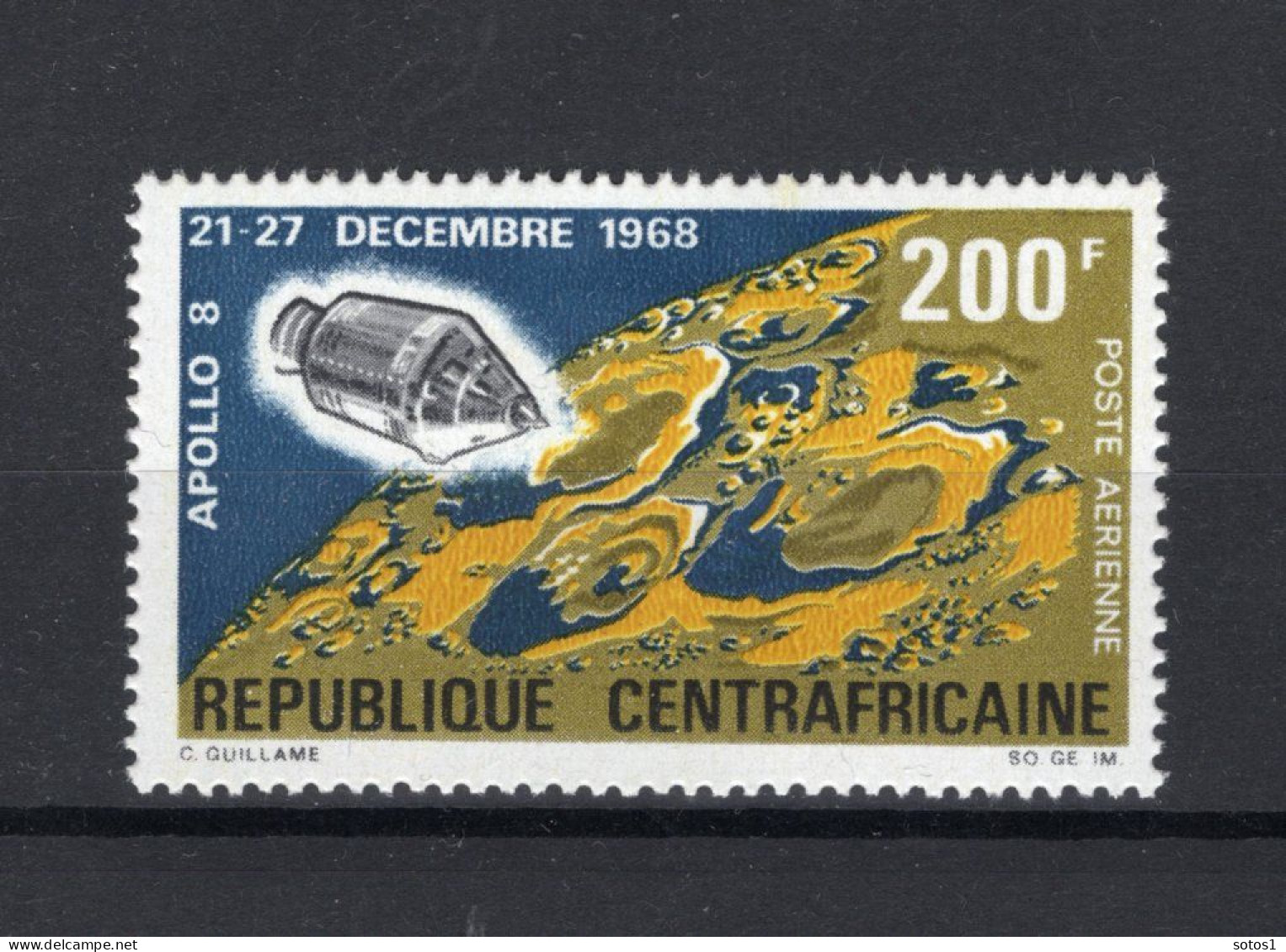 CENTRAFRICAINE Yt. PA76 MH Luchtpost 1969 - Centraal-Afrikaanse Republiek