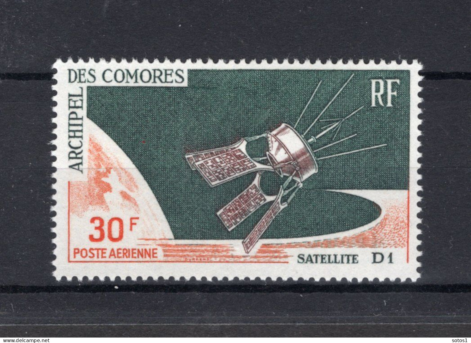 COMOREN Yt. PA17 MH Luchtpost 1966 - Comoros