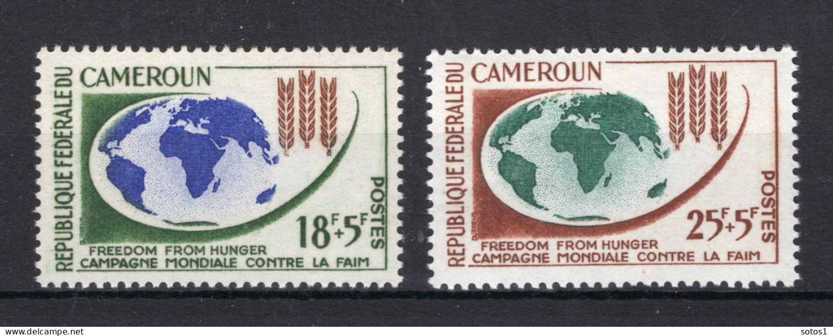 CAMEROUN Yt. 365/366 MNH 1963 - Cameroon (1960-...)