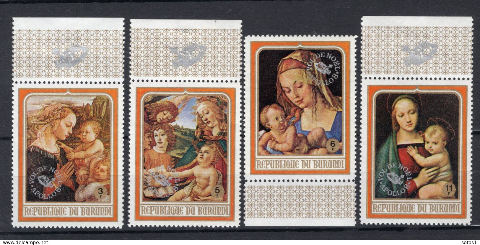 BURUNDI Yt. 306/309 MH 1969 - Used Stamps