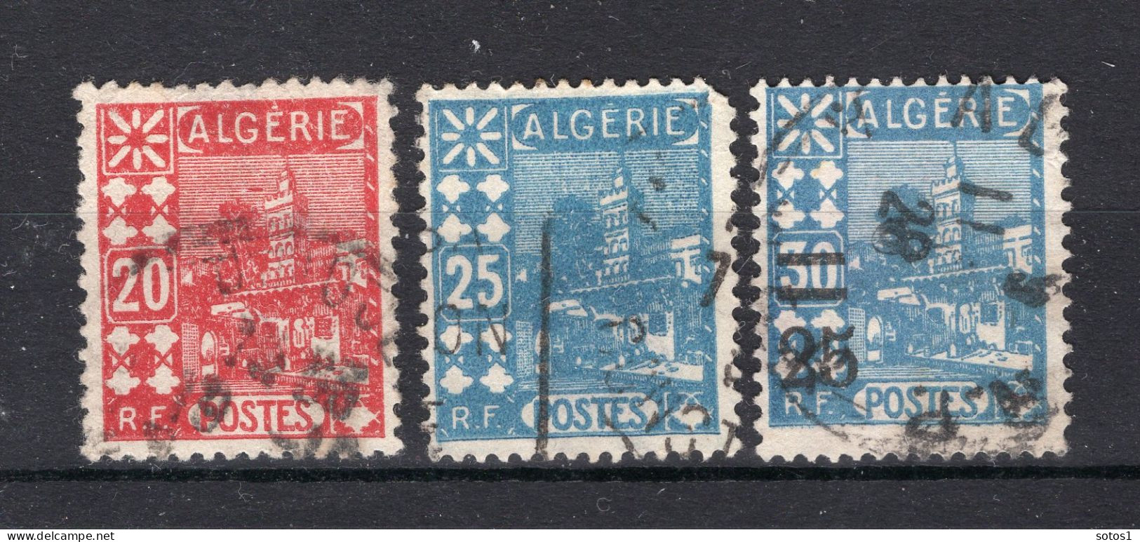 ALGERIJE Yt. 41/43° Gestempeld 1926 - Used Stamps