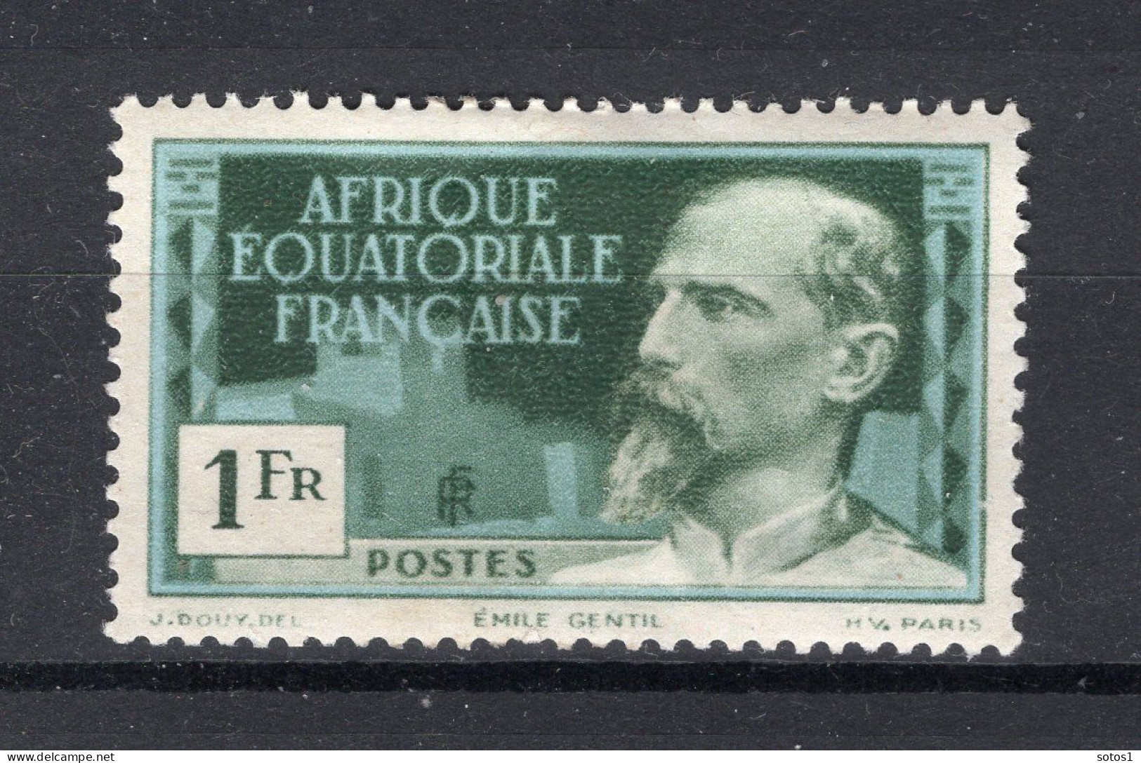 AFRIQUE EQUATORIALE Yt. 82 MH 1939-1940 - Unused Stamps