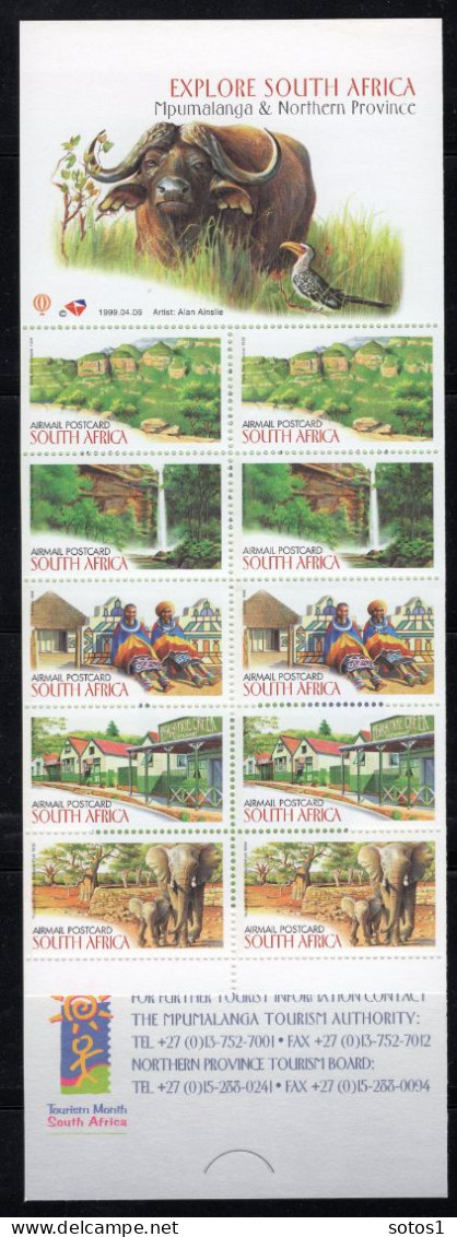 ZUID AFRIKA Yt. C41 MNH Postzegelboekje 1999 -1 - Carnets