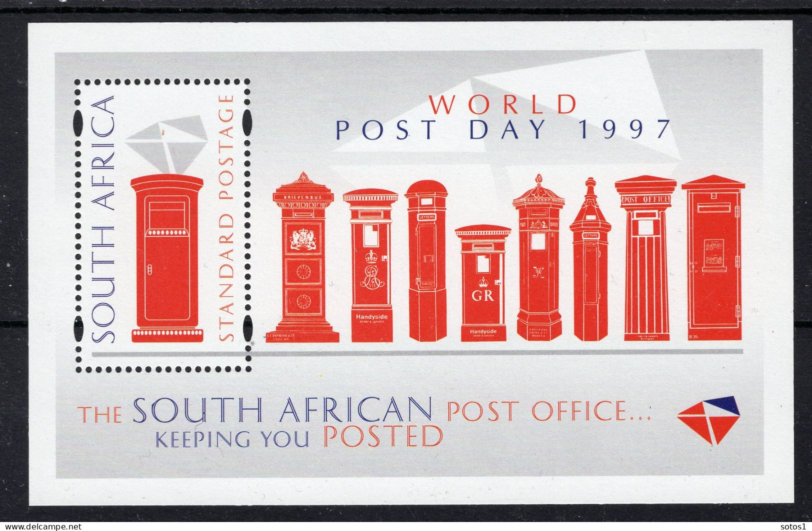 ZUID AFRIKA Yt. Blok 60 MNH 1997 -1 - Blocks & Sheetlets