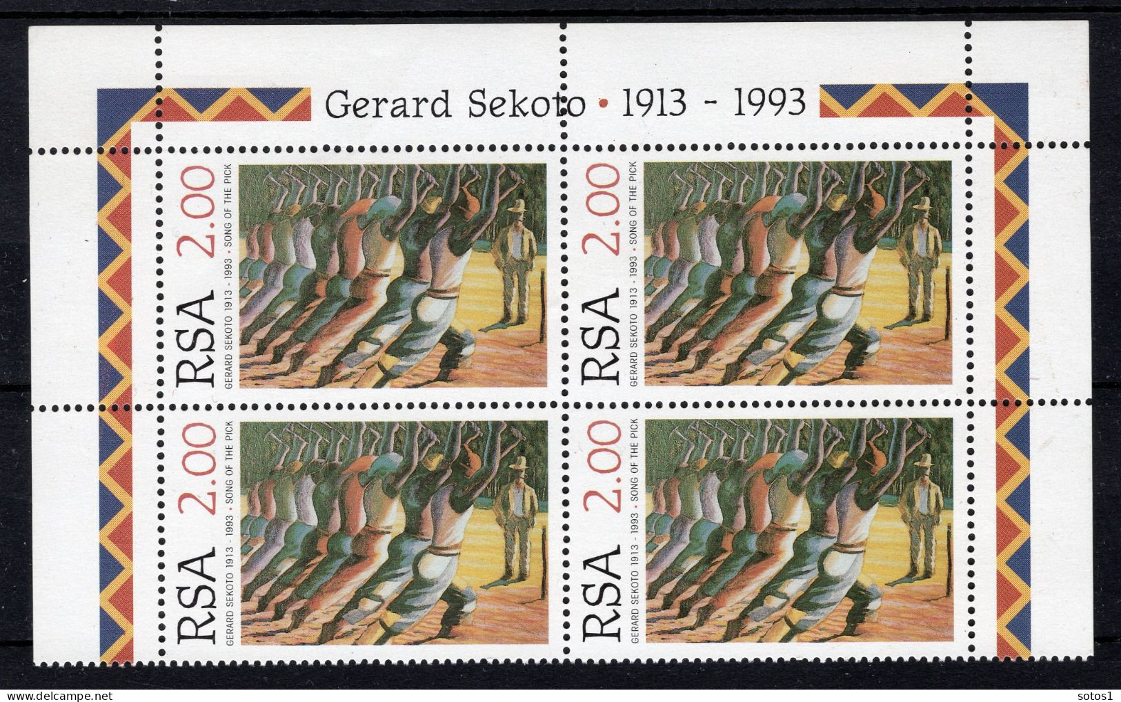 ZUID AFRIKA Yt. 904 MNH 4 Stuks 1996 - Neufs