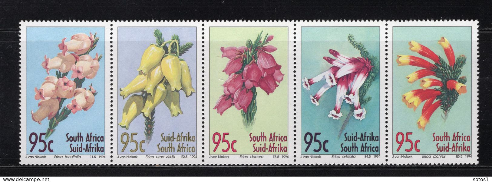 ZUID AFRIKA Yt. 861/865 MNH 1994 -2 - Ongebruikt