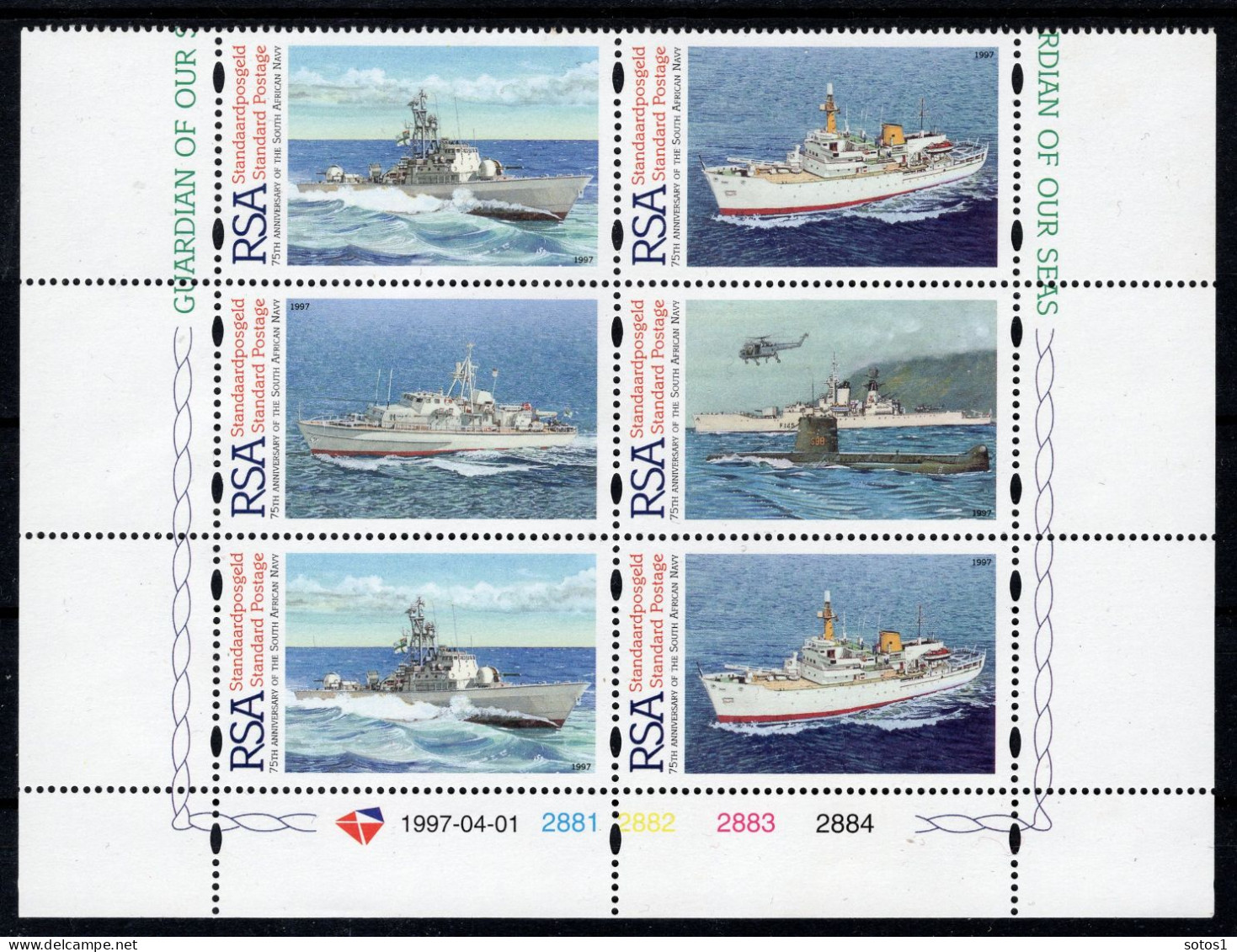 ZUID AFRIKA Yt. 957/960-959/960 MNH 1997 - Neufs