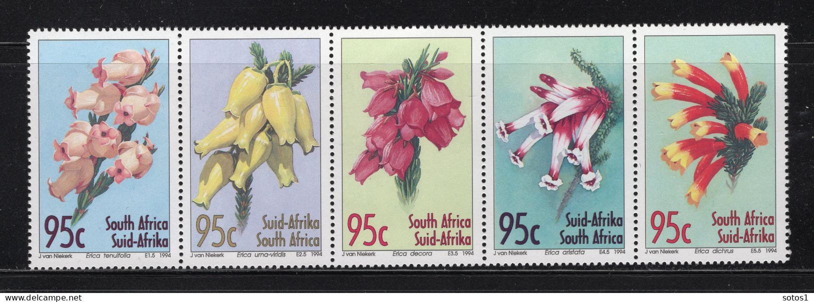 ZUID AFRIKA Yt. 861/865 MNH 1994 - Unused Stamps