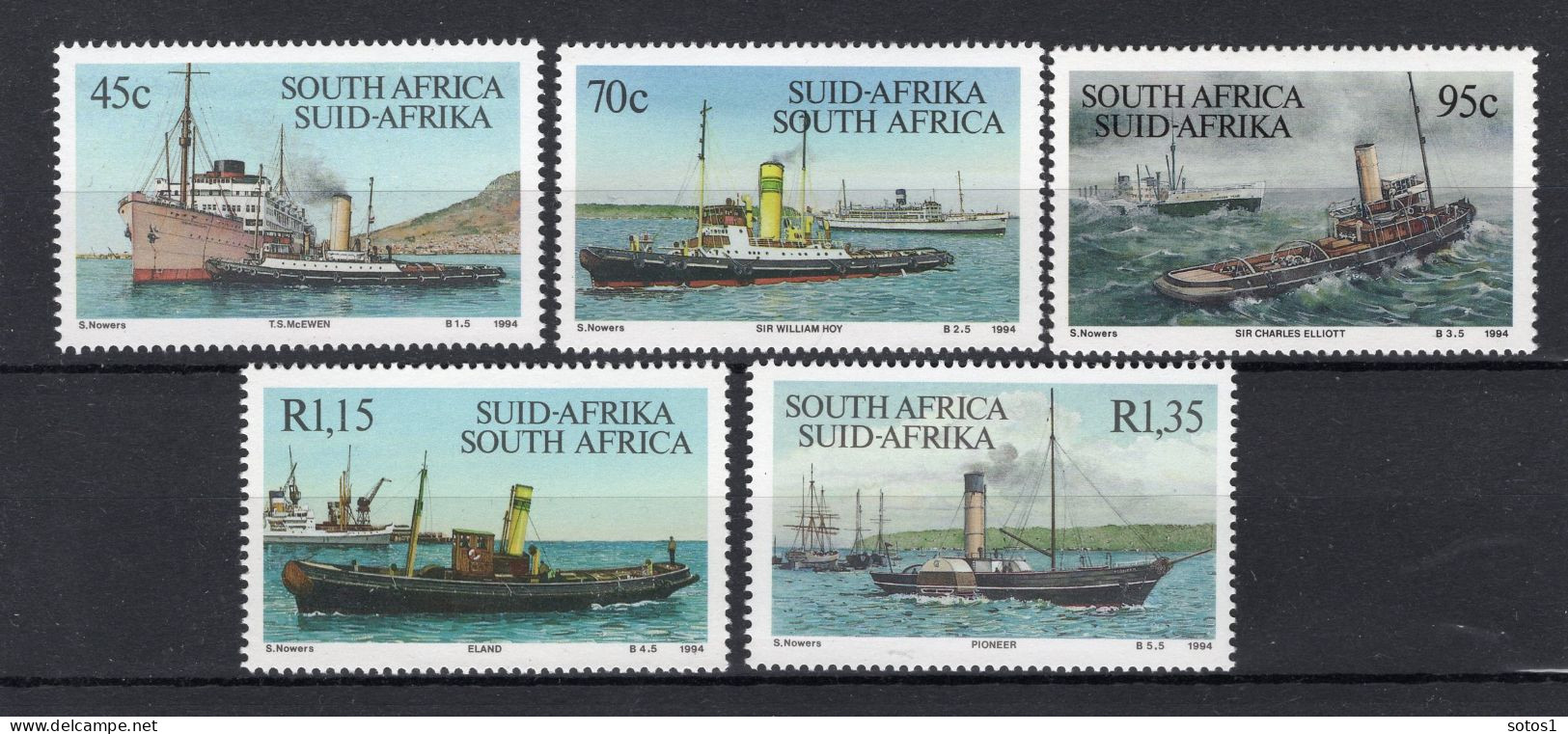 ZUID AFRIKA Yt. 839/843 MNH 1994 -1 - Unused Stamps