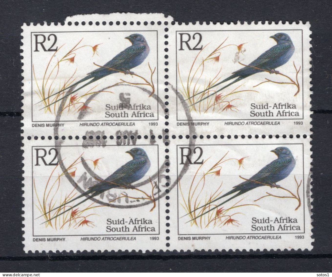 ZUID AFRIKA Yt. 822° Gestempeld 4 St. 1993 - Used Stamps