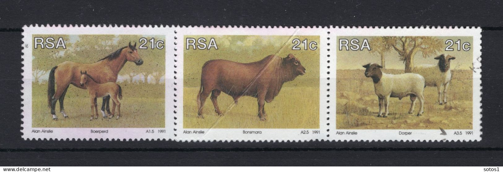 ZUID AFRIKA Yt. 730/732° Gestempeld 1991 - Used Stamps