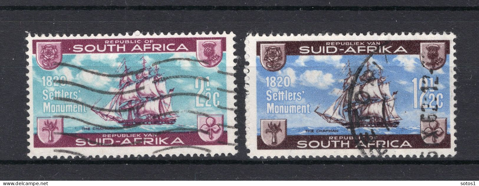 ZUID AFRIKA Yt. 263/264° Gestempeld 1962 - Oblitérés