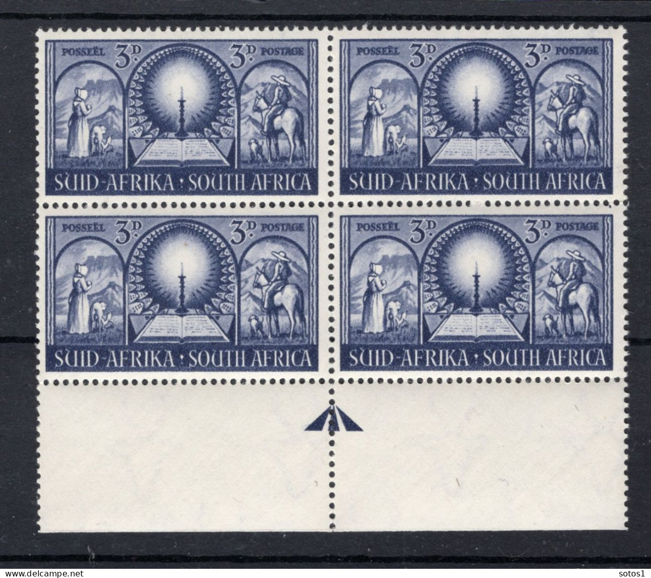 ZUID AFRIKA Yt. 181 MNH 4 St. 1949 - Unused Stamps
