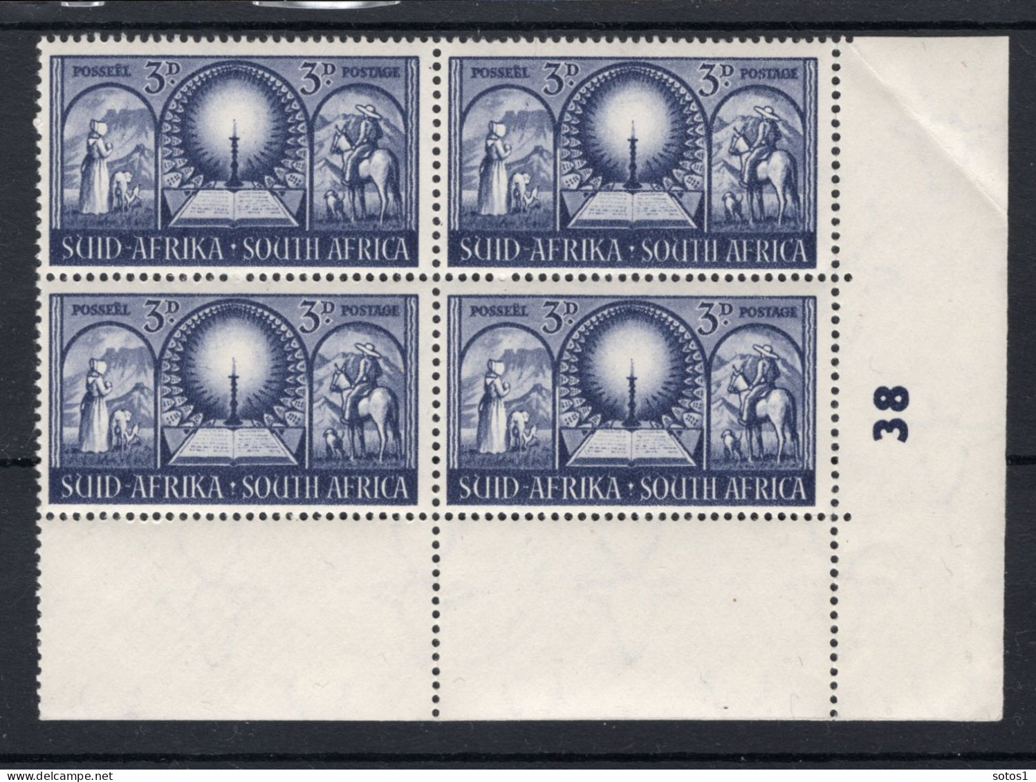 ZUID AFRIKA Yt. 181 MNH 4 St. 1949 -1 - Unused Stamps