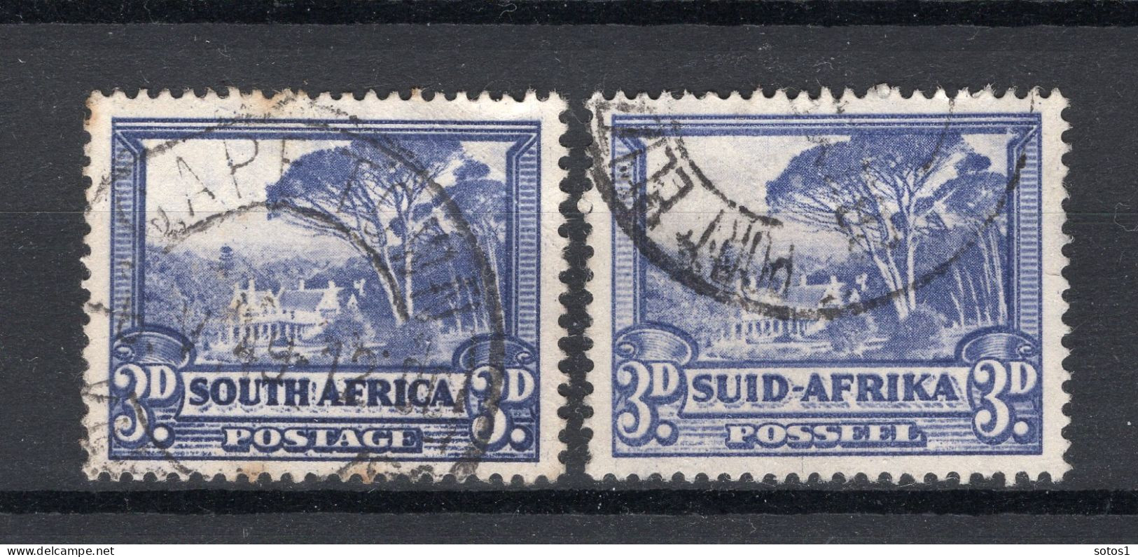 ZUID AFRIKA Yt. 113A/114A° Gestempeld 1939-1940 - Used Stamps