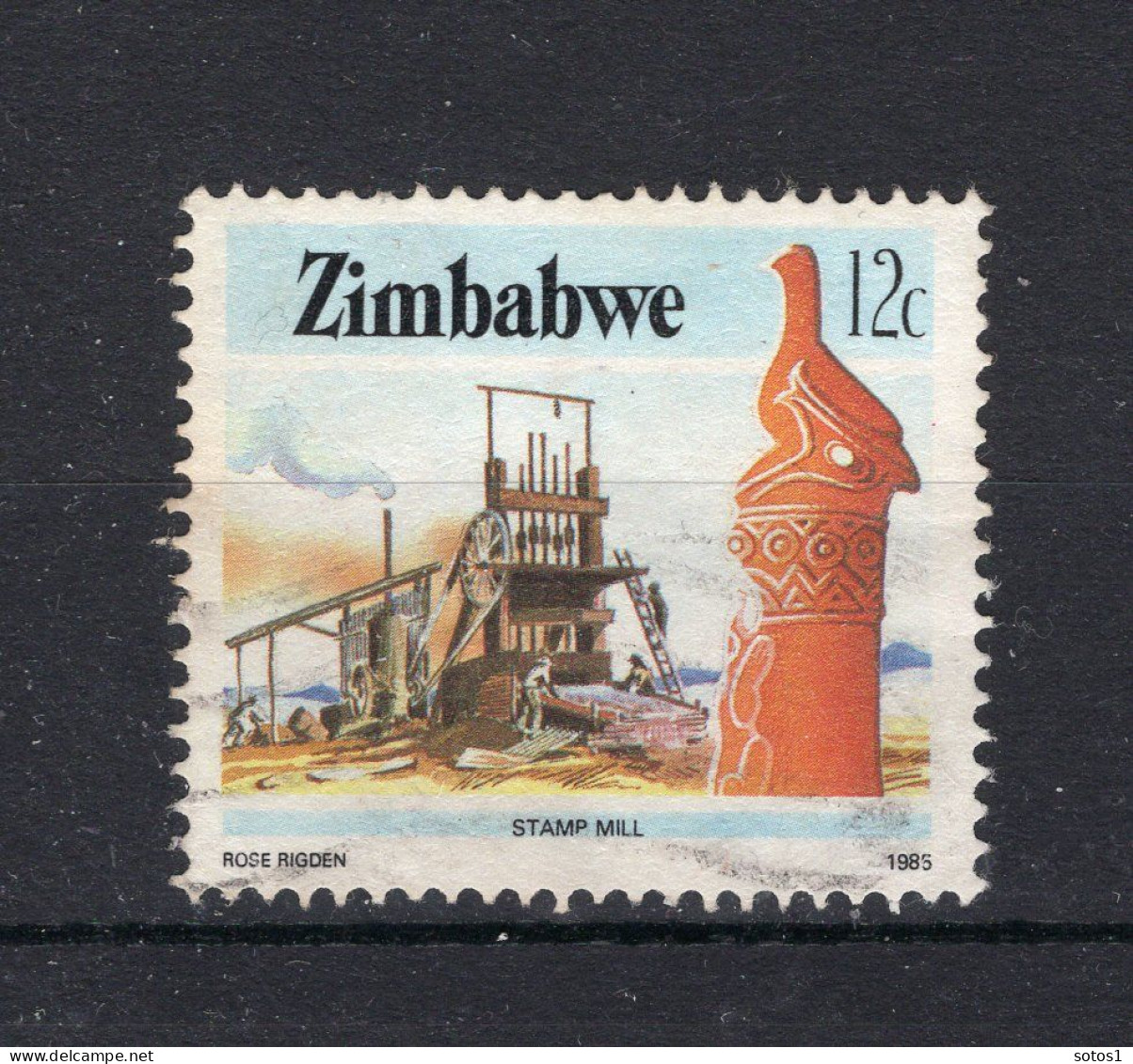 ZIMBABWE 89° Gestempeld 1985 - Zimbabwe (1980-...)