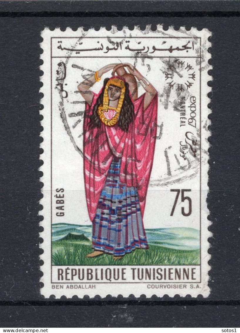TUNESIE REP. Yt. 612° Gestempeld 1967 - Tunisie (1956-...)