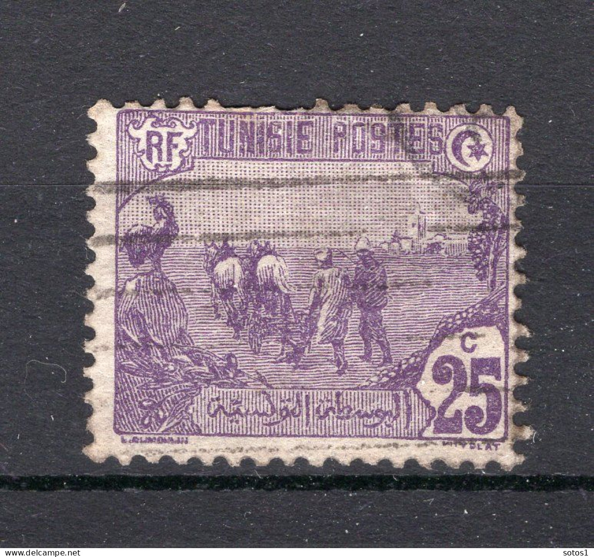 TUNESIE FR. Yt. 72° Gestempeld 1921 - Used Stamps