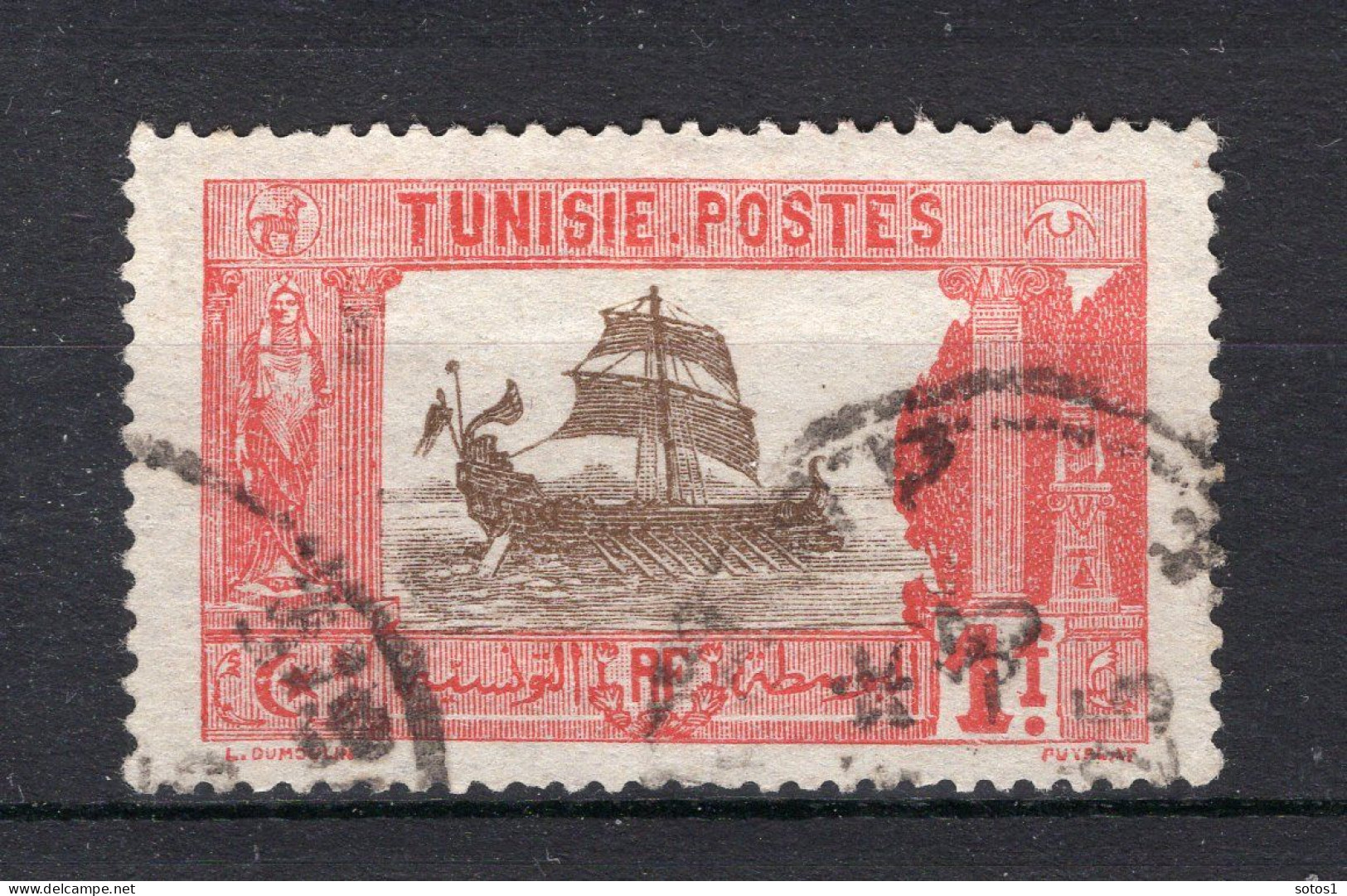 TUNESIE FR. Yt. 39A° Gestempeld 1906-1920 - Used Stamps