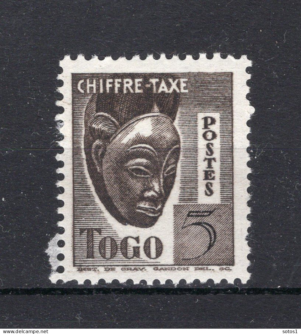 TOGO Yt. T22 MH Portzegel 1941 - Neufs