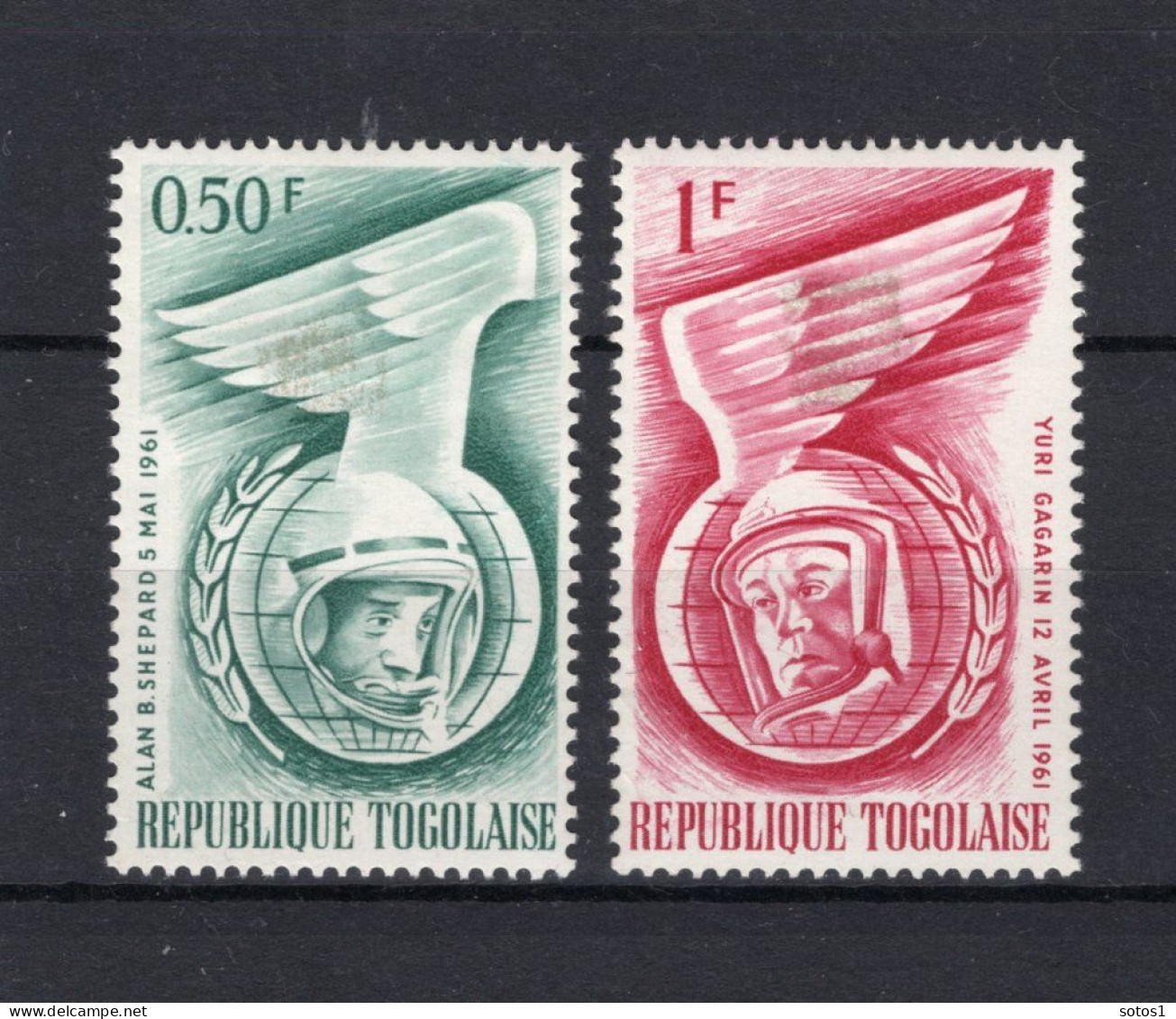 TOGO Yt. 350/351 MH 1962 - Togo (1960-...)