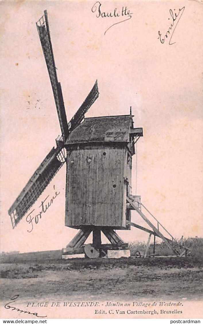 België - WESTENDE (W. Vl.) Molen - Westende