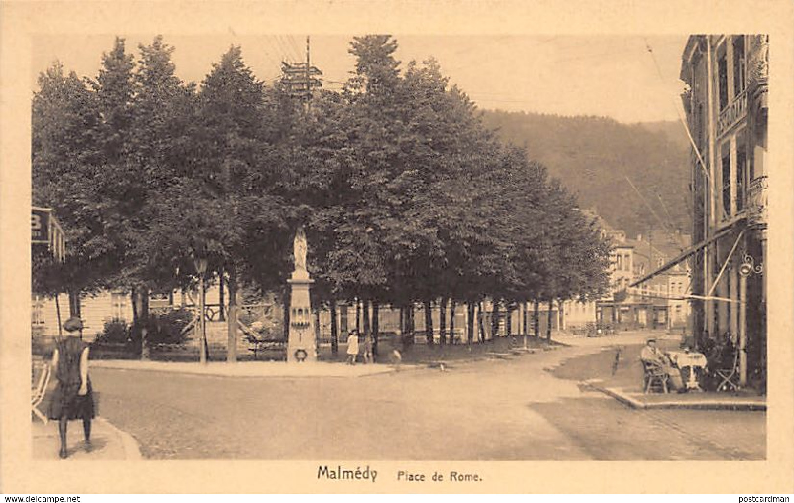 Belgique - MALMÉDY (Liège) Place De Rome - Malmedy