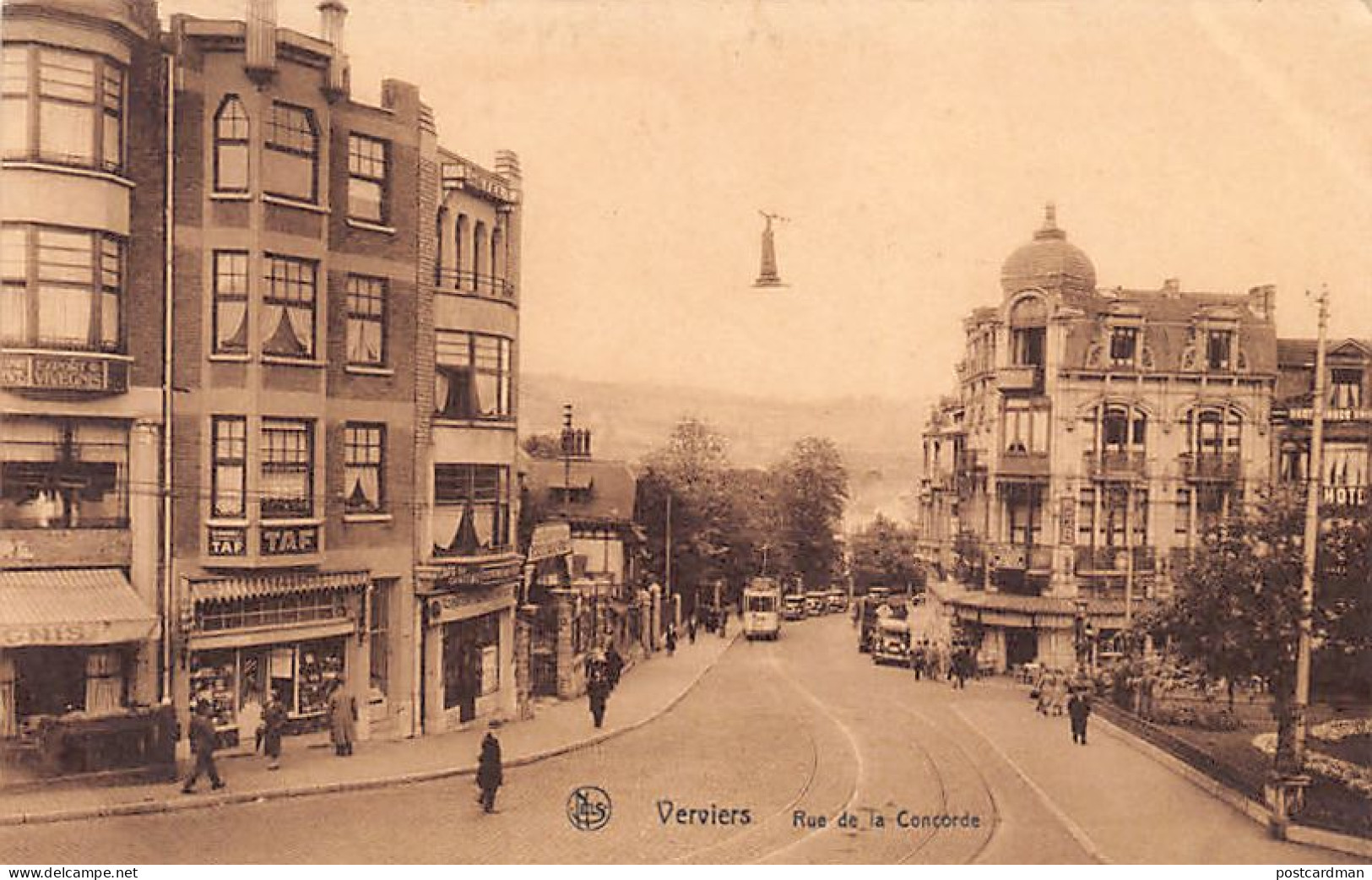 Belgique - VERVIERS (Liège) Rue De La Concorde - Verviers