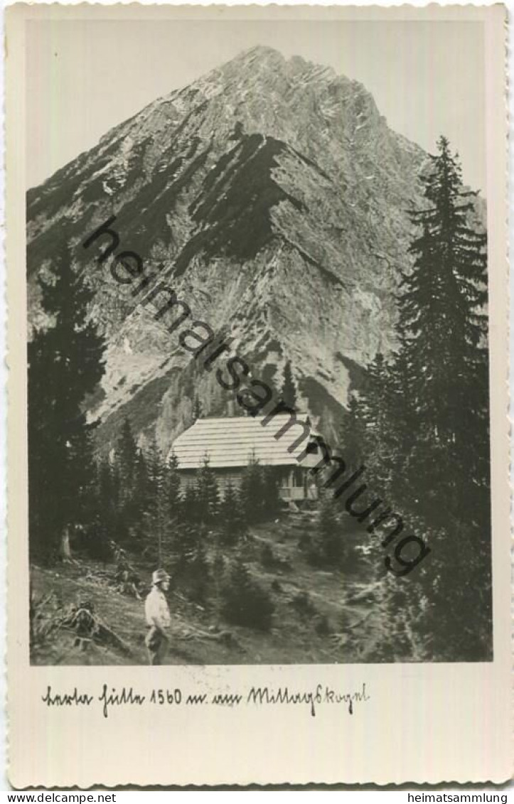 Bertha Hütte - Foto-AK - Verlag D. U. Oe. Alpenverein Sektion Villach Gel. 1937 - Other & Unclassified