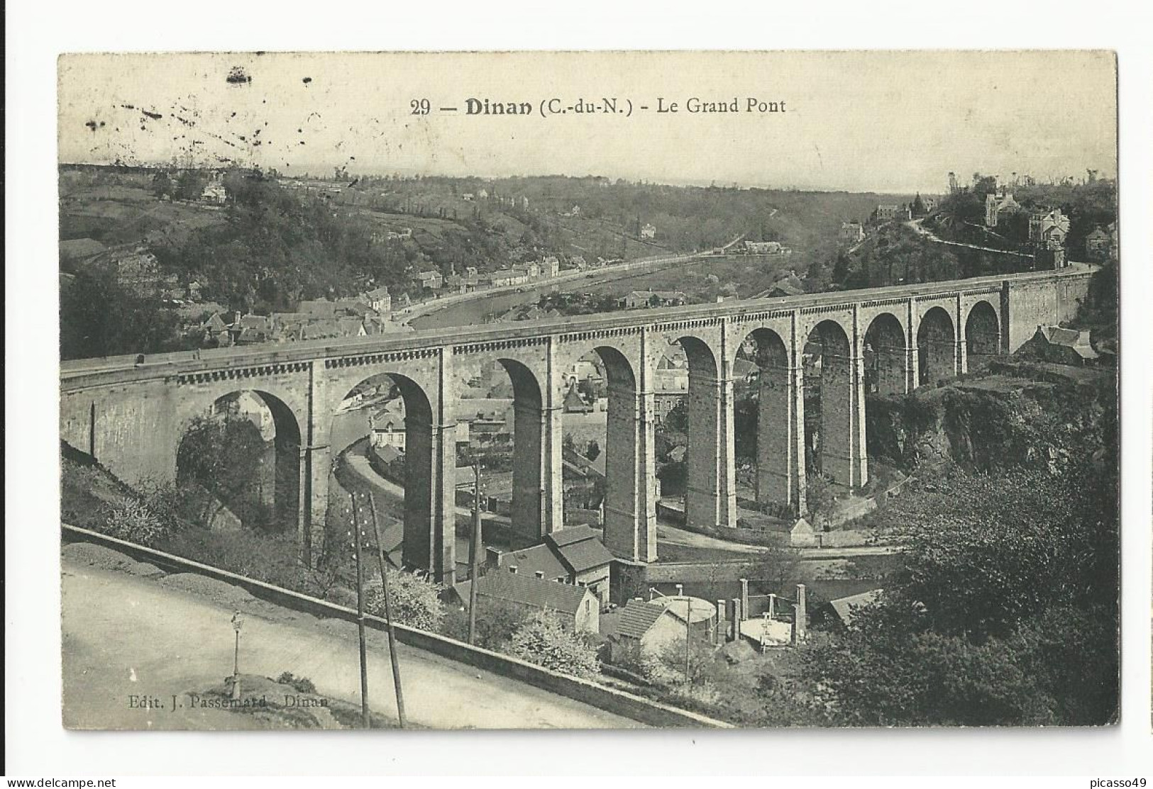 Cotes D'armor , Dinan ,  Le Grand Pont - Dinan