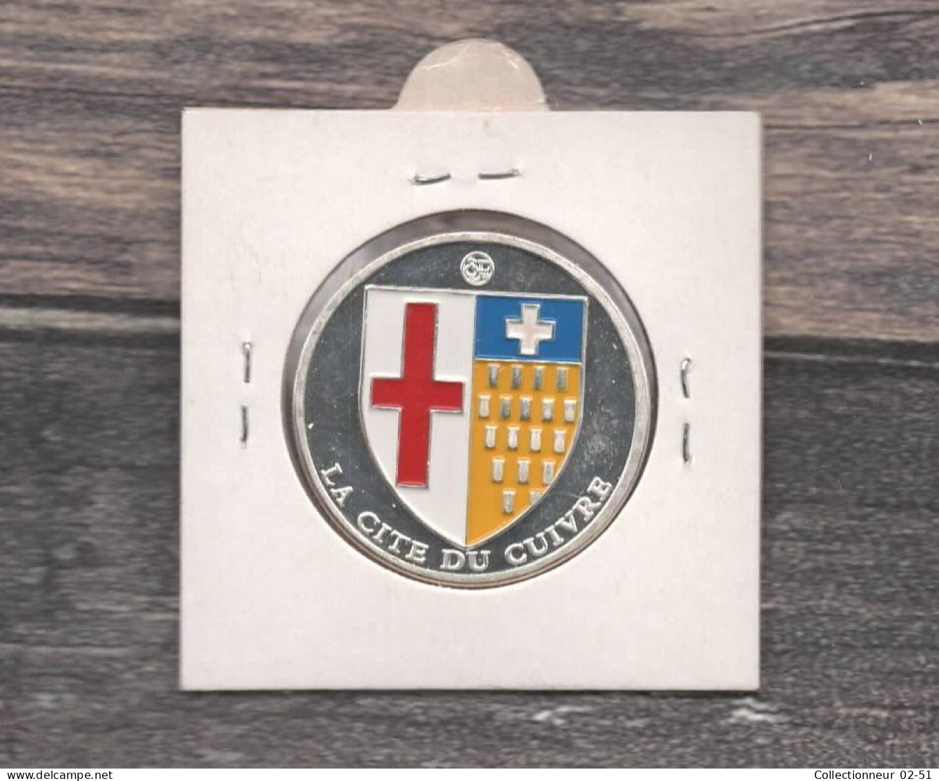 Médaille Souvenirs&Patrimoine : Villedieu-les-poeles (couleur Argent) - 2010 - Sonstige & Ohne Zuordnung
