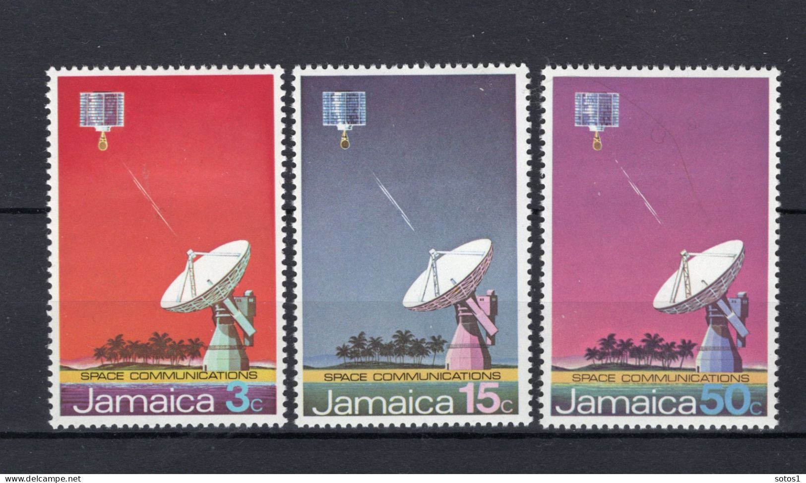 JAMAICA Yt. 350/352 MH 1972 - Jamaica (1962-...)