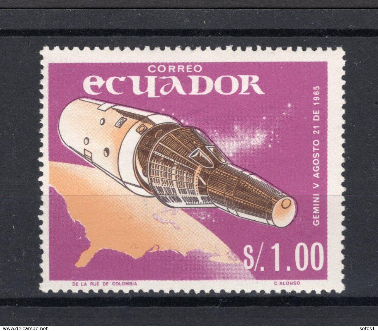 ECUADOR Yt. 756 MH 1967 - Ecuador