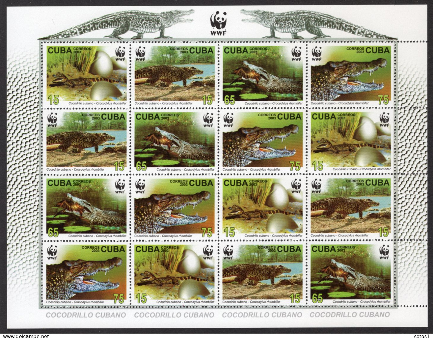 CUBA Yt. 4117/4118 MNH 4 Series 2003 - Unused Stamps