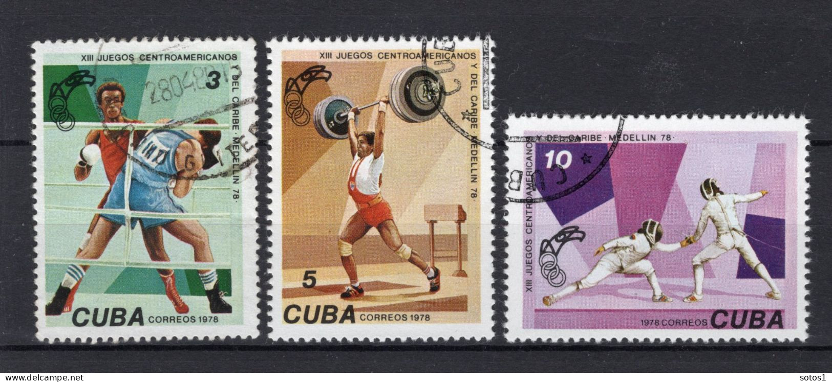 CUBA Yt. 2063/2065° Gestempeld 1978 - Gebraucht
