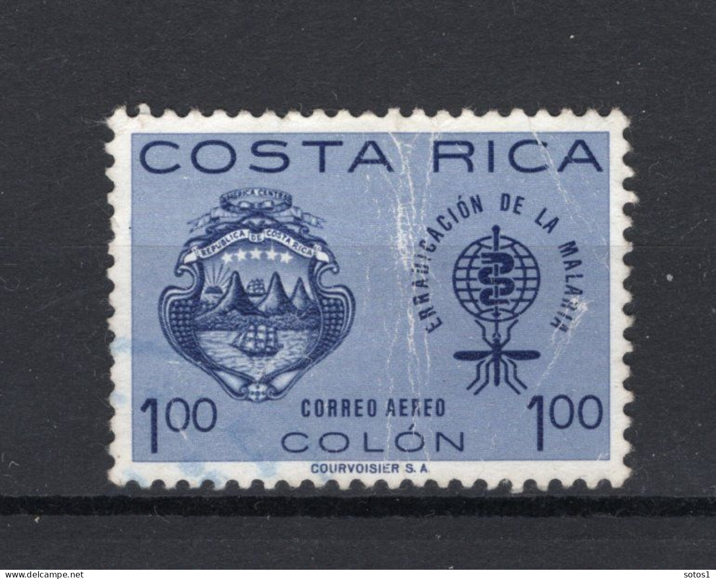 COSTA RICA Yt. PA346° Gestempeld Luchtpost 1963 - Costa Rica