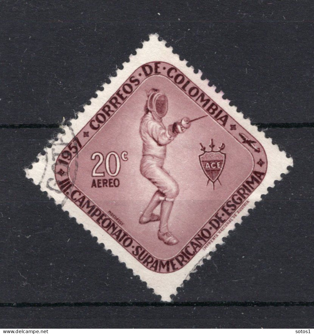 COLOMBIA Yt. PA304 Gestempeld  Luchtpost 1957 - Colombie