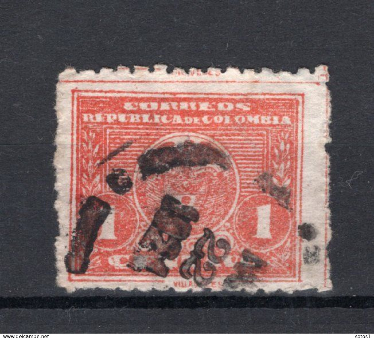 COLOMBIA Yt. 253° Gestempeld 1924-1925 - Colombia