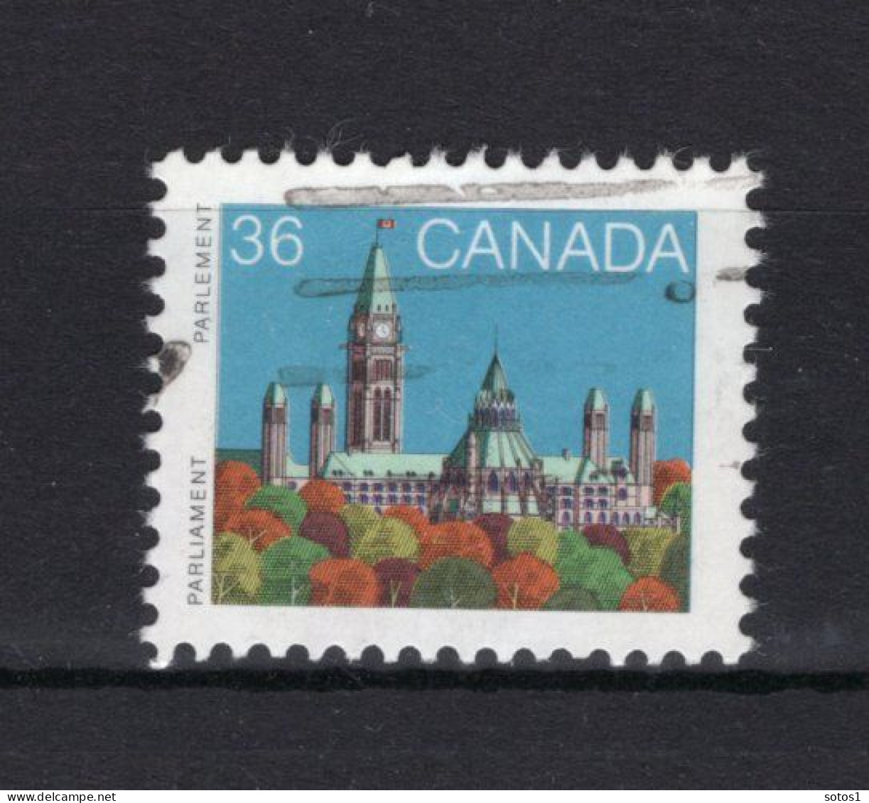 CANADA Yt. 990° Gestempeld 1987 - Oblitérés
