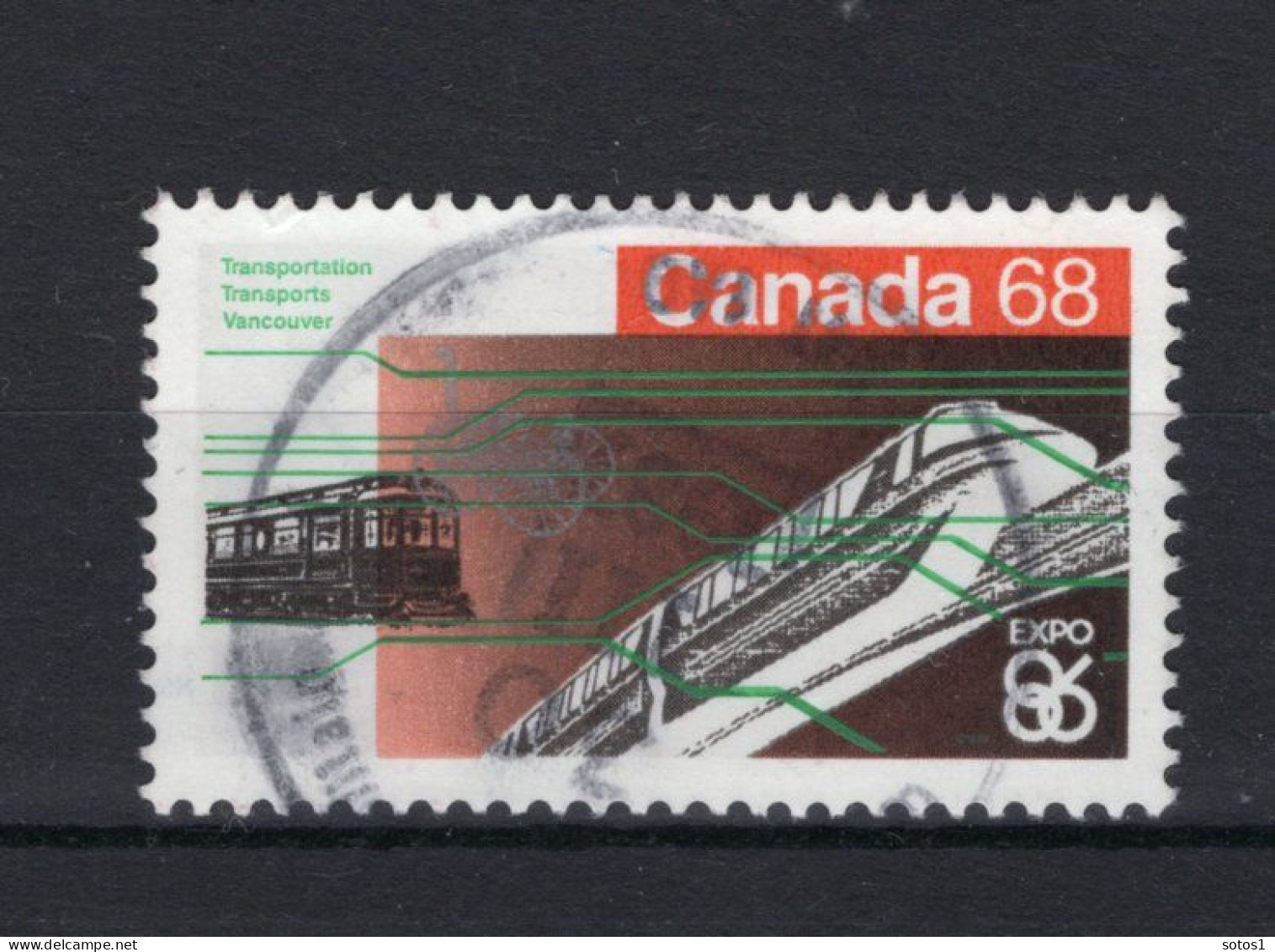 CANADA Yt. 953° Gestempeld 1986 - Used Stamps