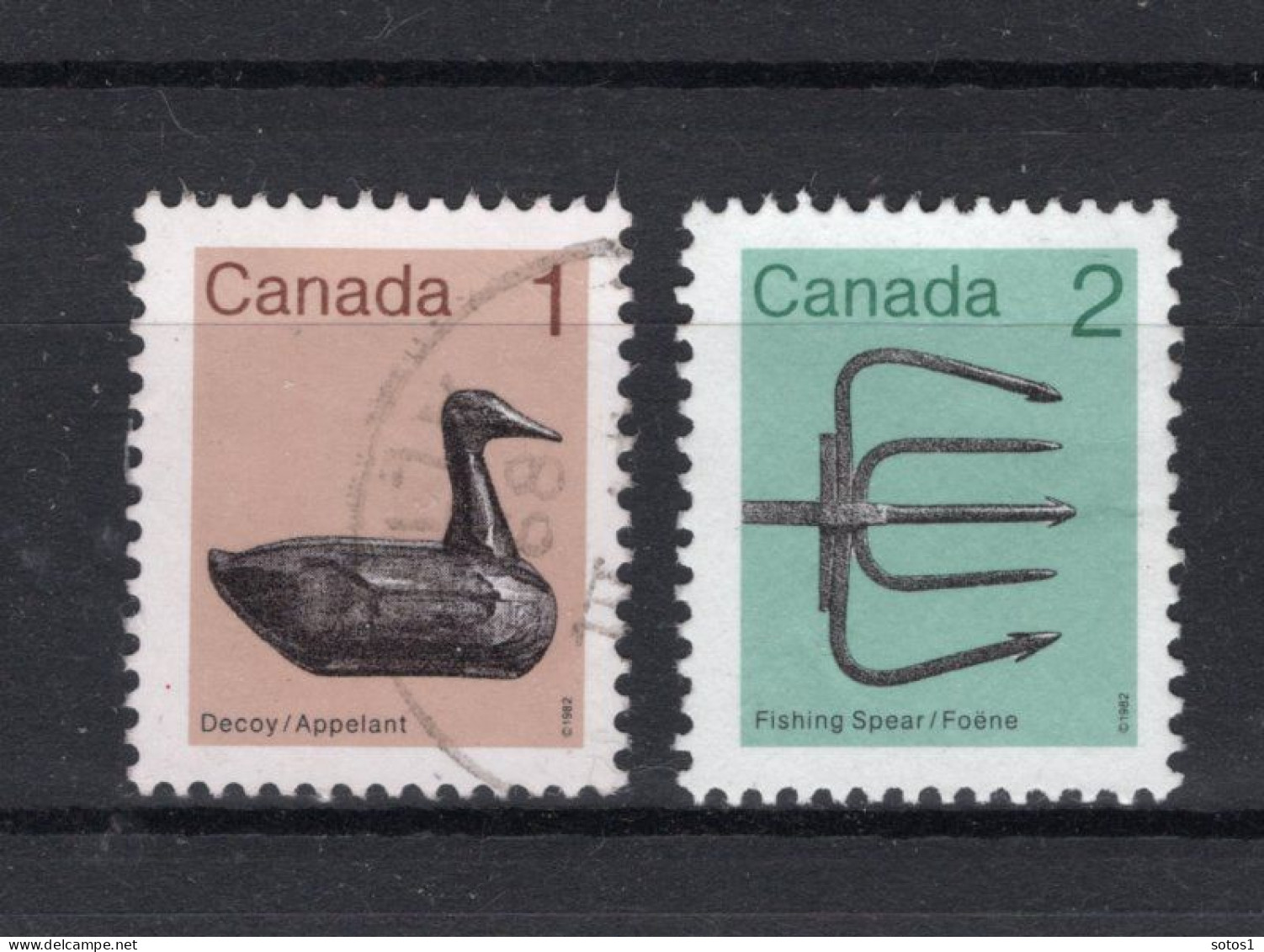 CANADA Yt. 818/819° Gestempeld 1982 - Used Stamps
