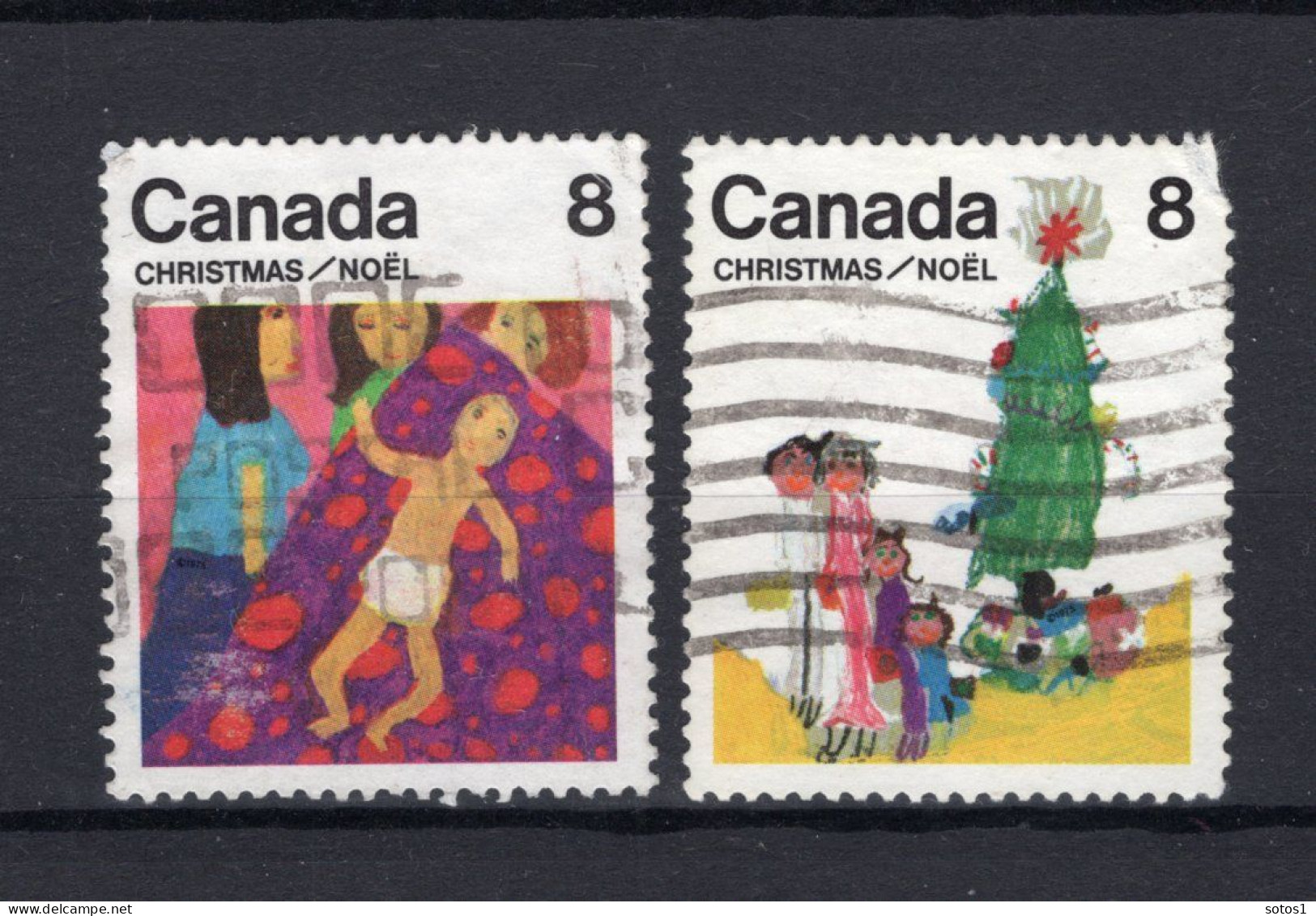 CANADA Yt. 586/587° Gestempeld 1975 - Used Stamps