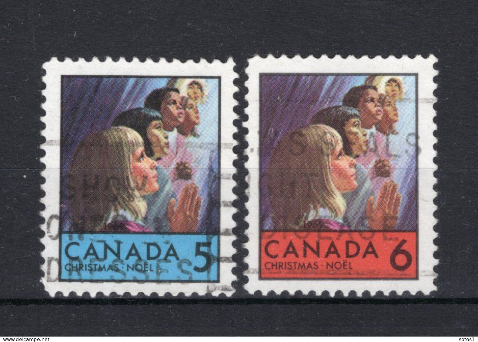 CANADA Yt. 417/418° Gestempeld 1969 - Usados