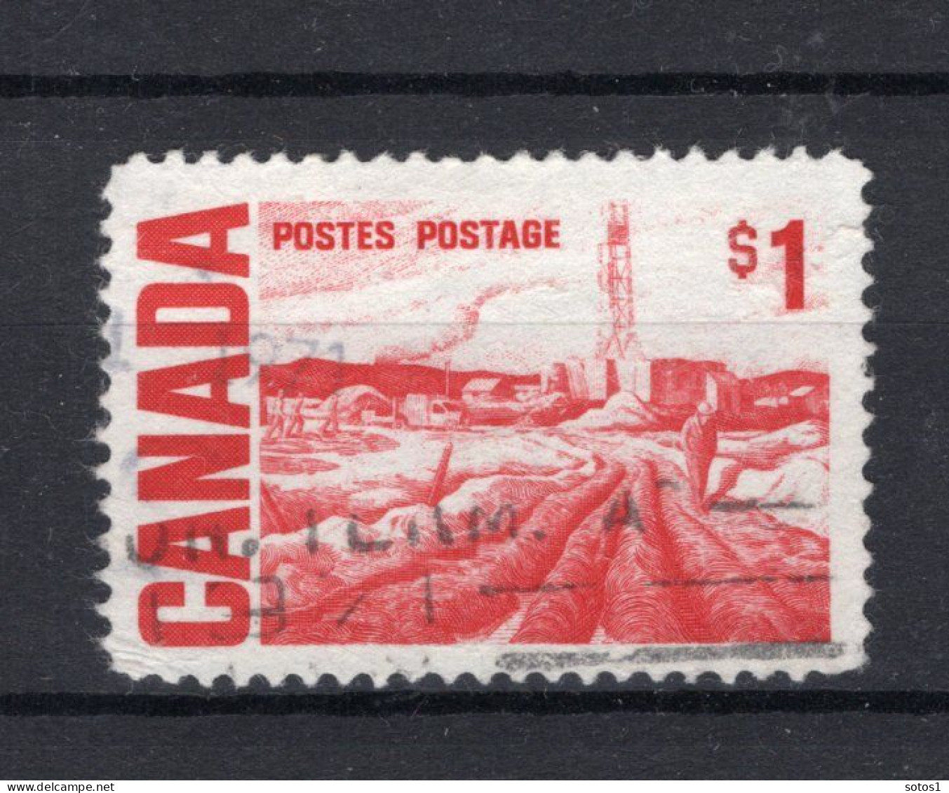 CANADA Yt. 389a° Gestempeld 1967-1972 - Usados